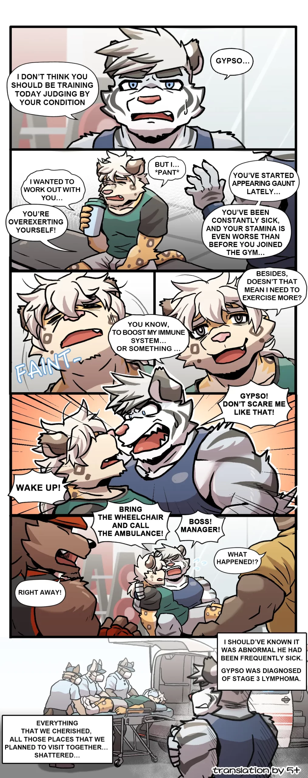 Gym Pals  - Manga Gay Comics