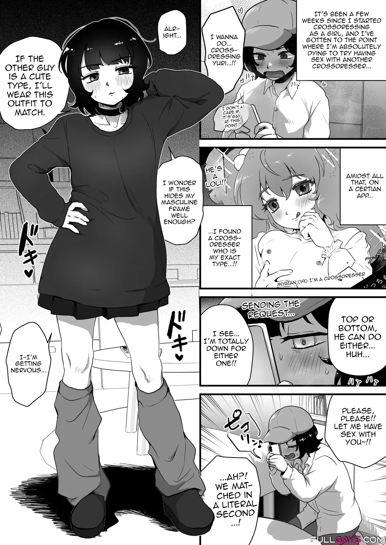  Let's Trade Chastity Keys - Manga Gay Comics