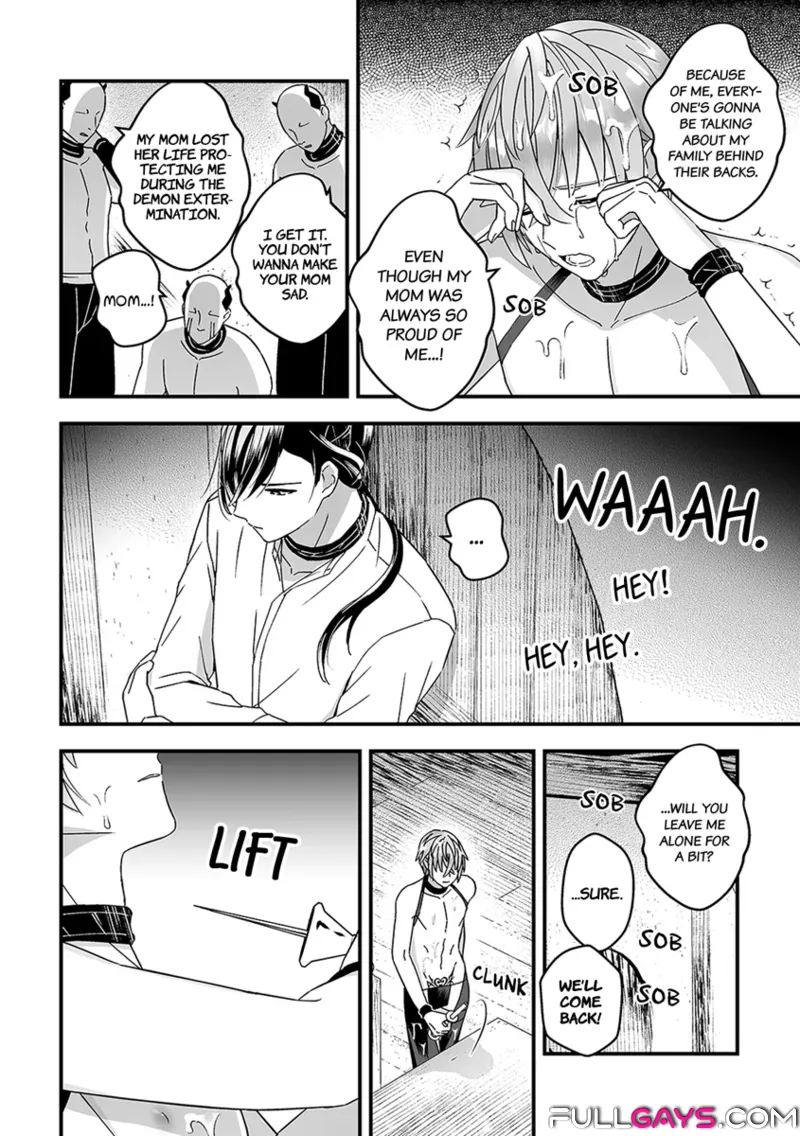 A Male Knight Turned Female to be the Demons' Sex Toy - Manga Gay Comics