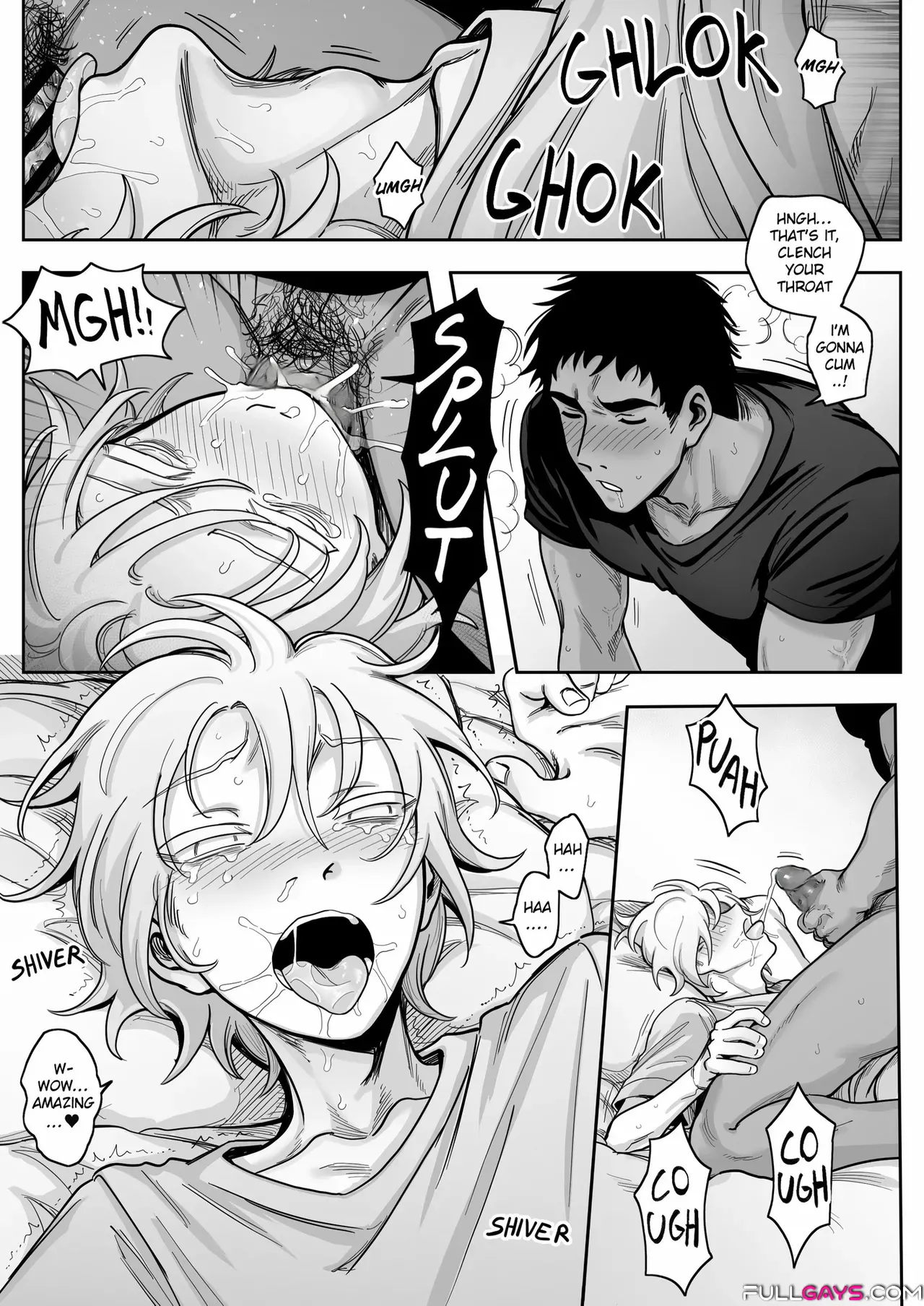 Teaching My Perverted Roommate a Lesson - Manga Gay Comics