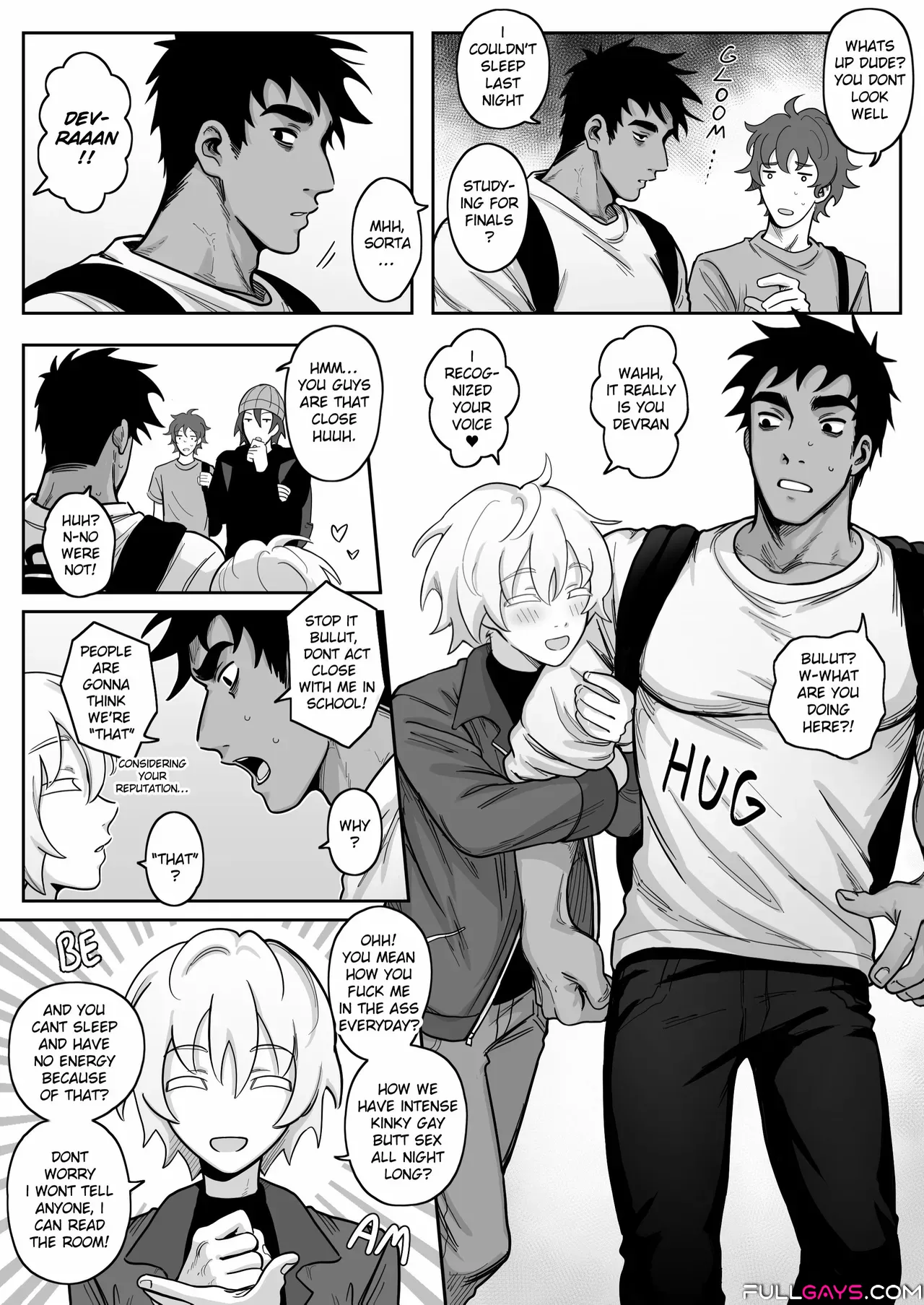 Teaching My Perverted Roommate a Lesson - Manga Gay Comics