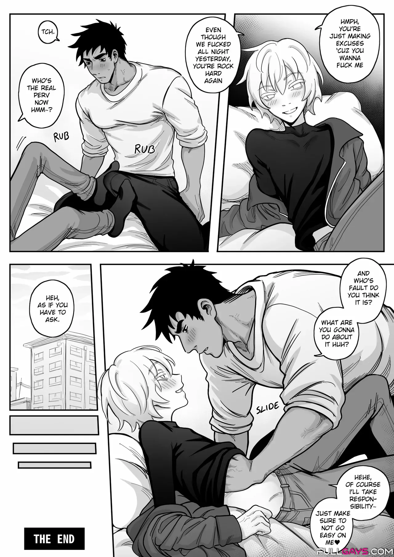 Teaching My Perverted Roommate a Lesson - Manga Gay Comics