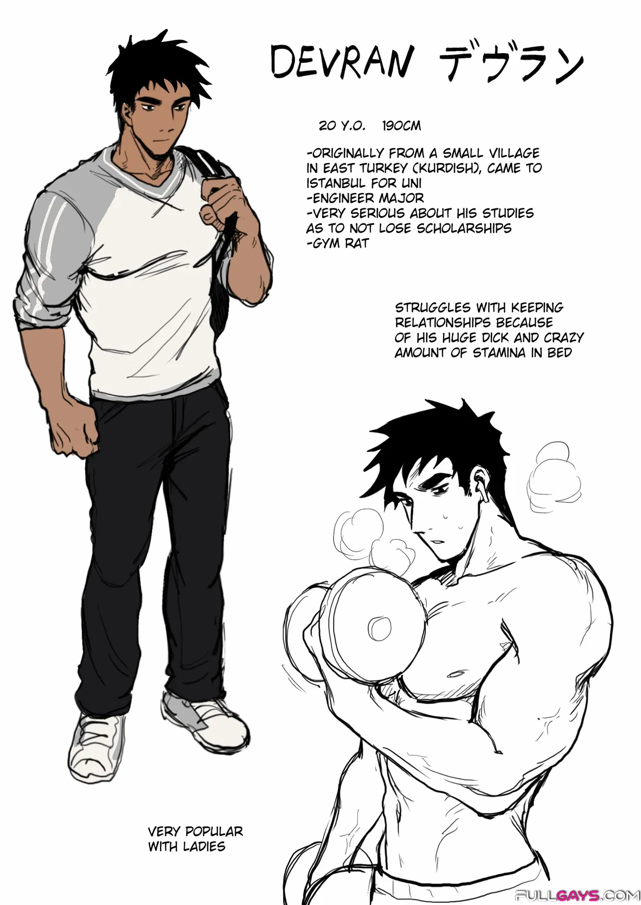 Teaching My Perverted Roommate a Lesson - Manga Gay Comics