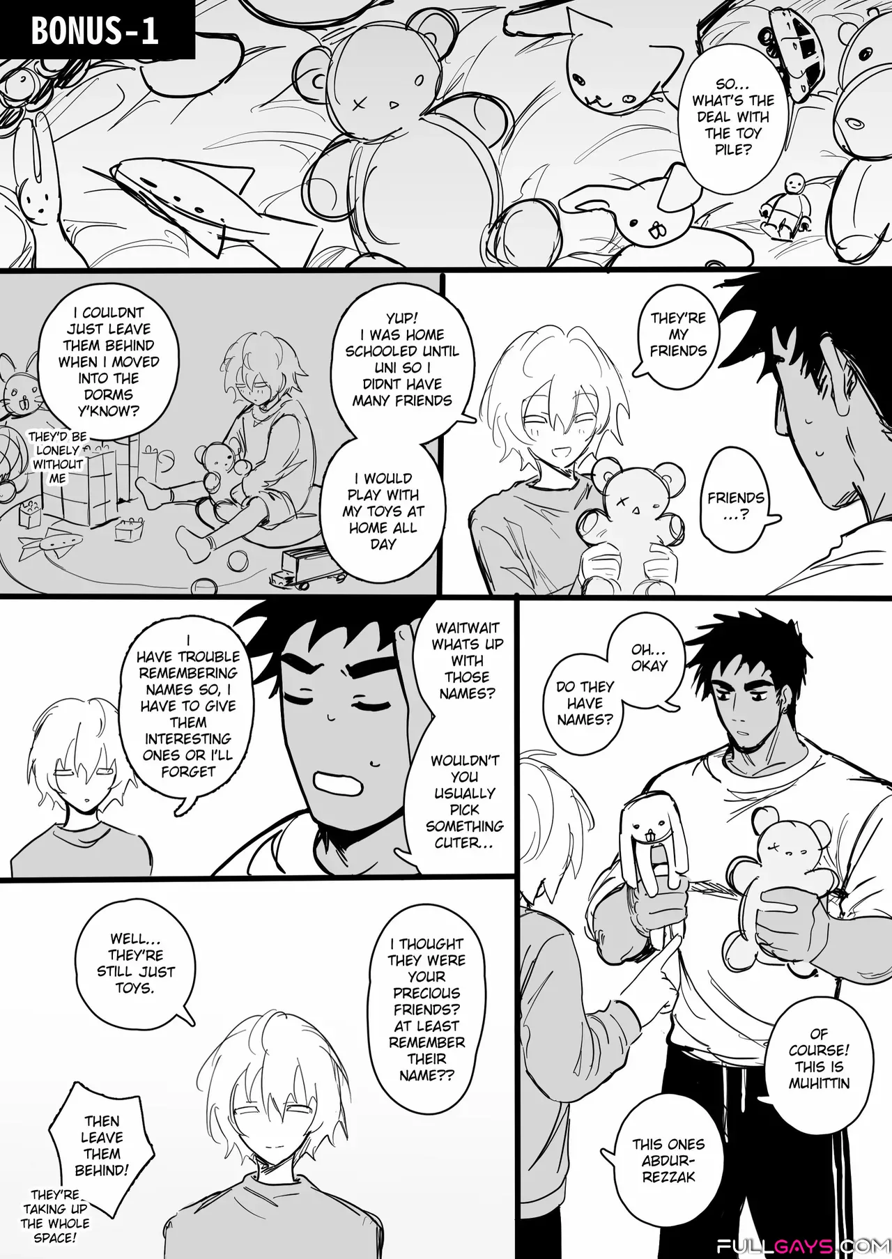 Teaching My Perverted Roommate a Lesson - Manga Gay Comics