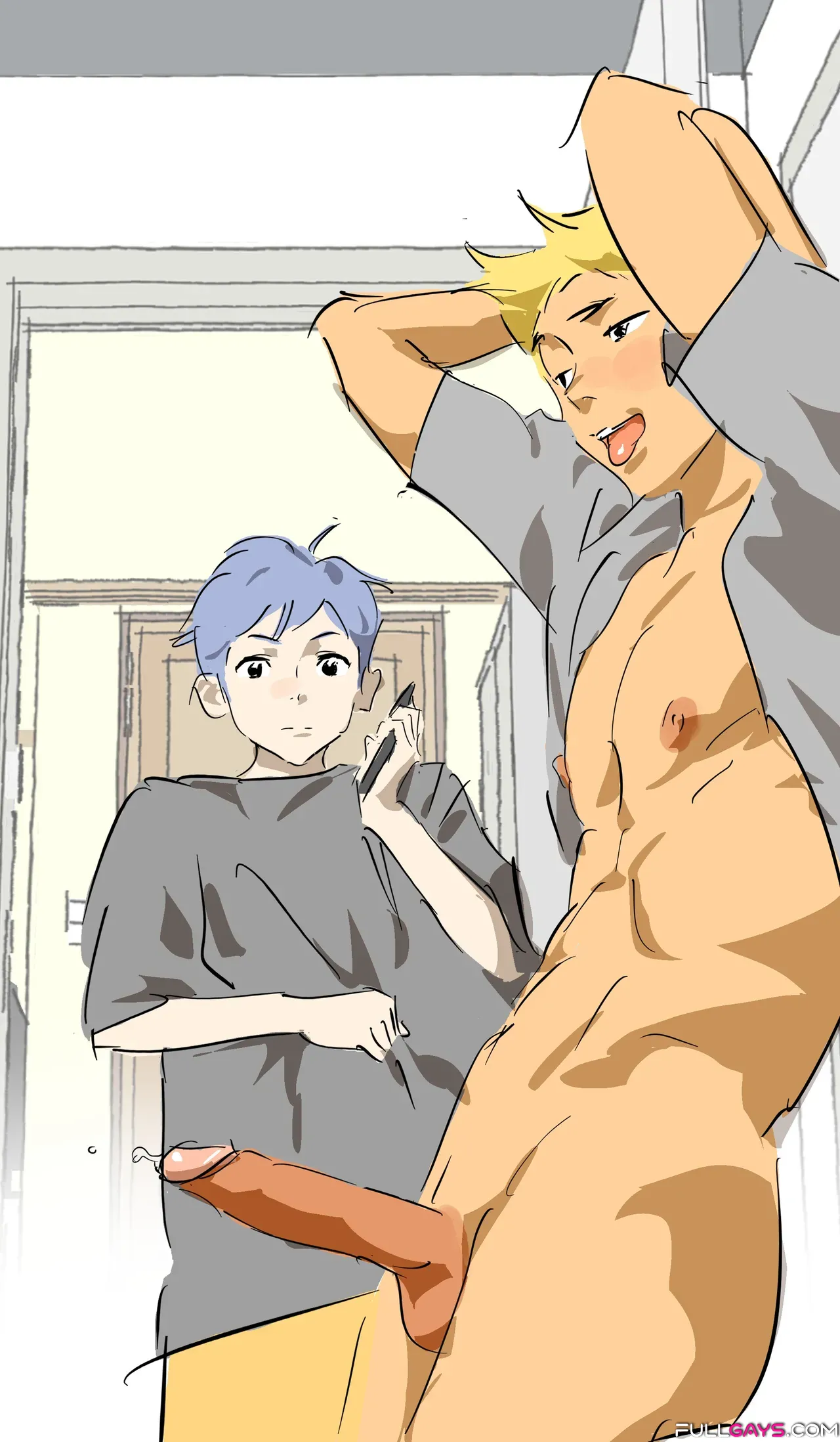 An Open Friend | Have a pet dog - Manga Gay Comics