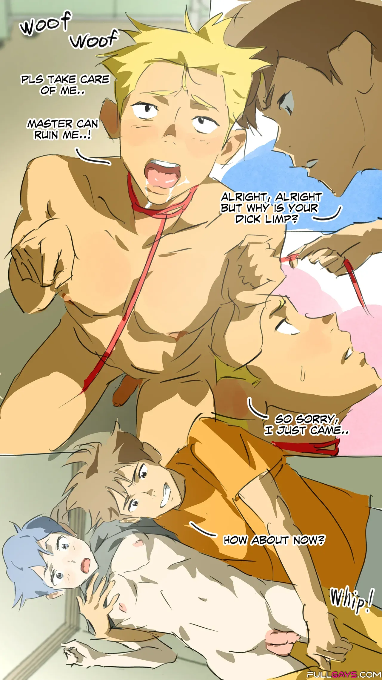 An Open Friend | Have a pet dog - Manga Gay Comics