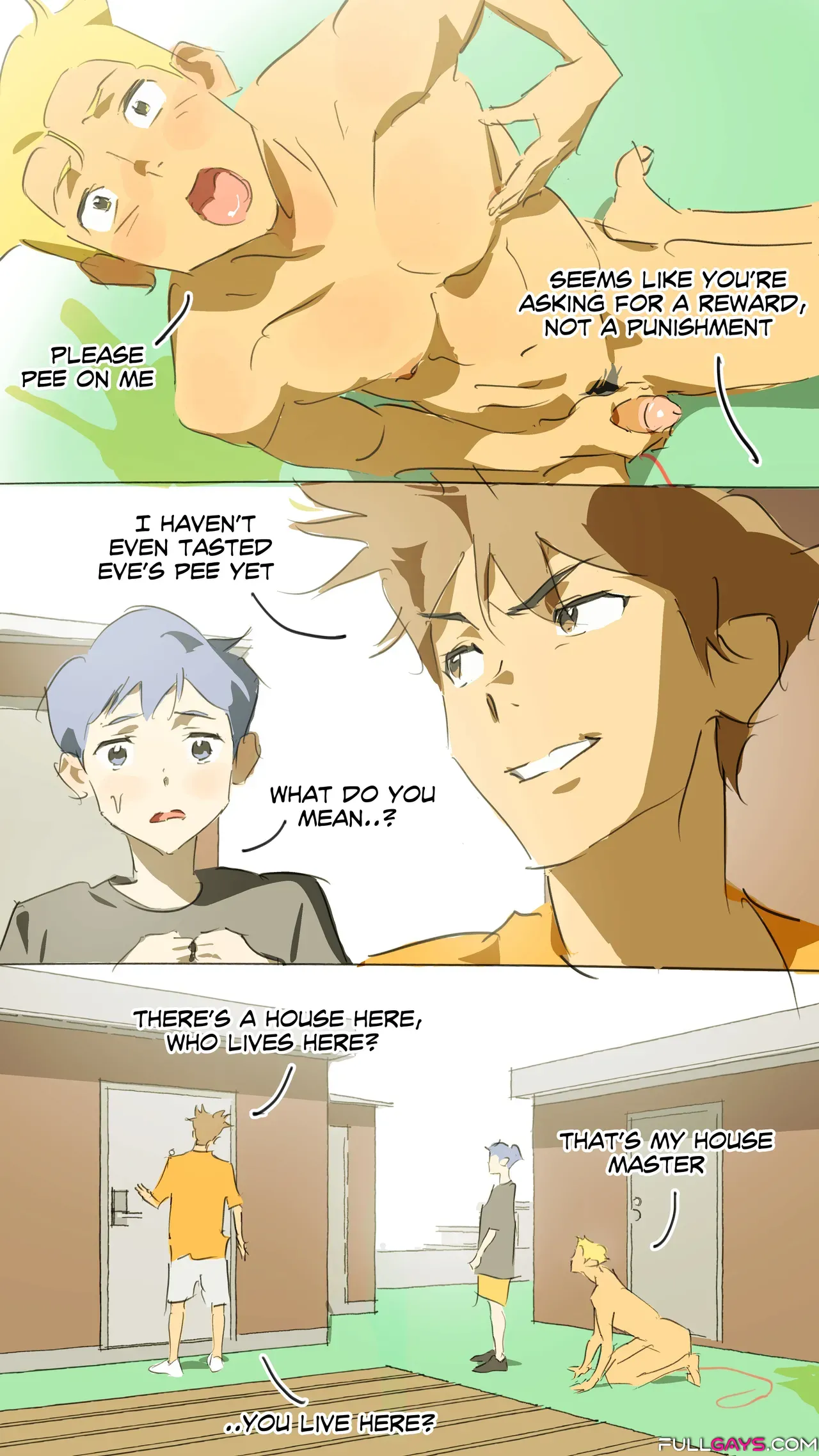 An Open Friend | Have a pet dog - Manga Gay Comics