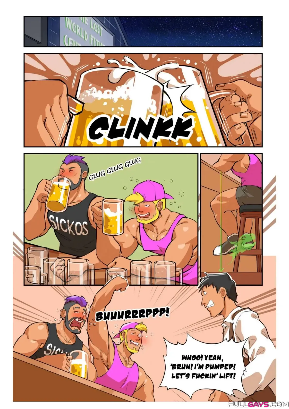 Sexual Tyrannosaurus - Manga Gay Comics