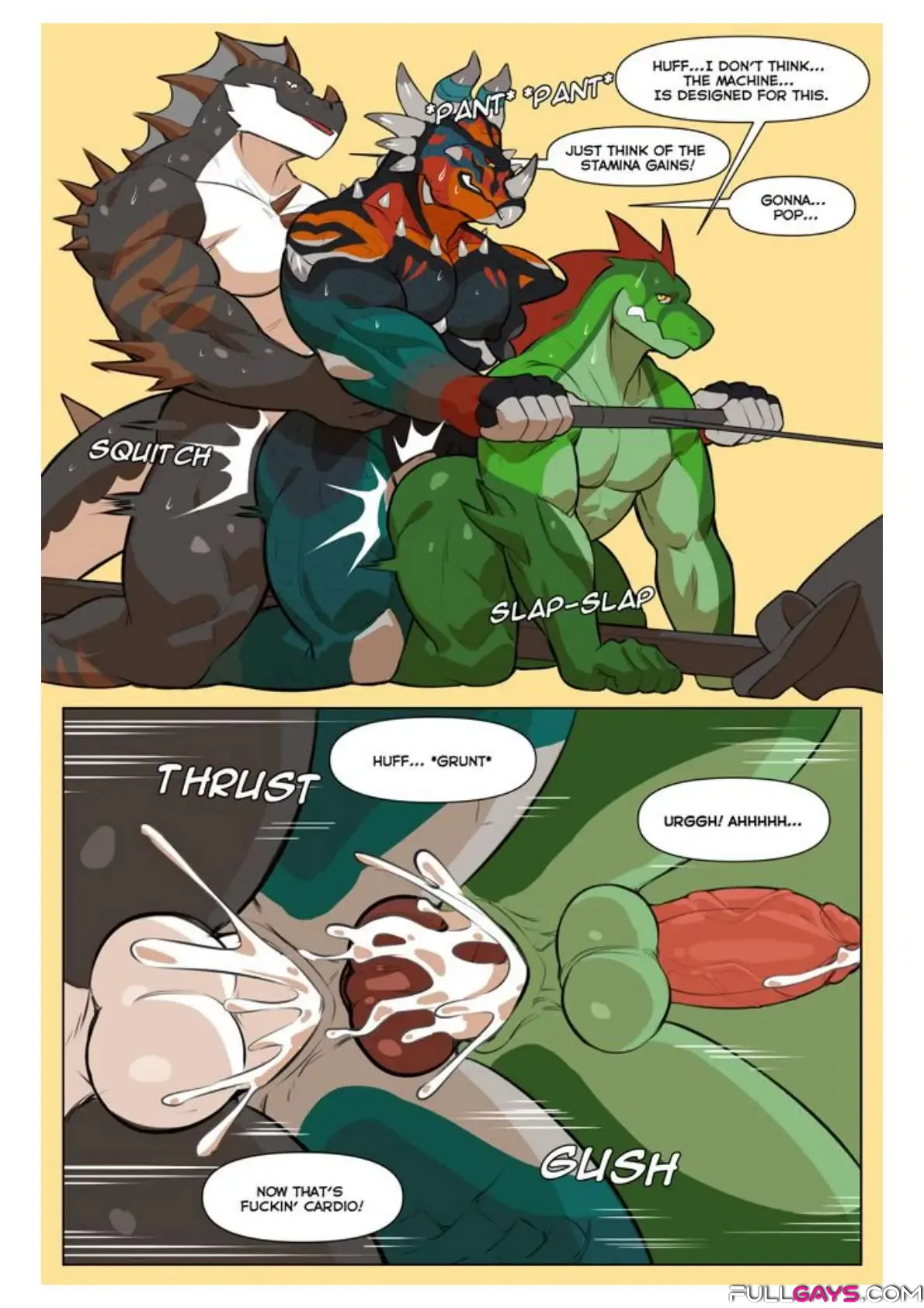 Sexual Tyrannosaurus - Manga Gay Comics