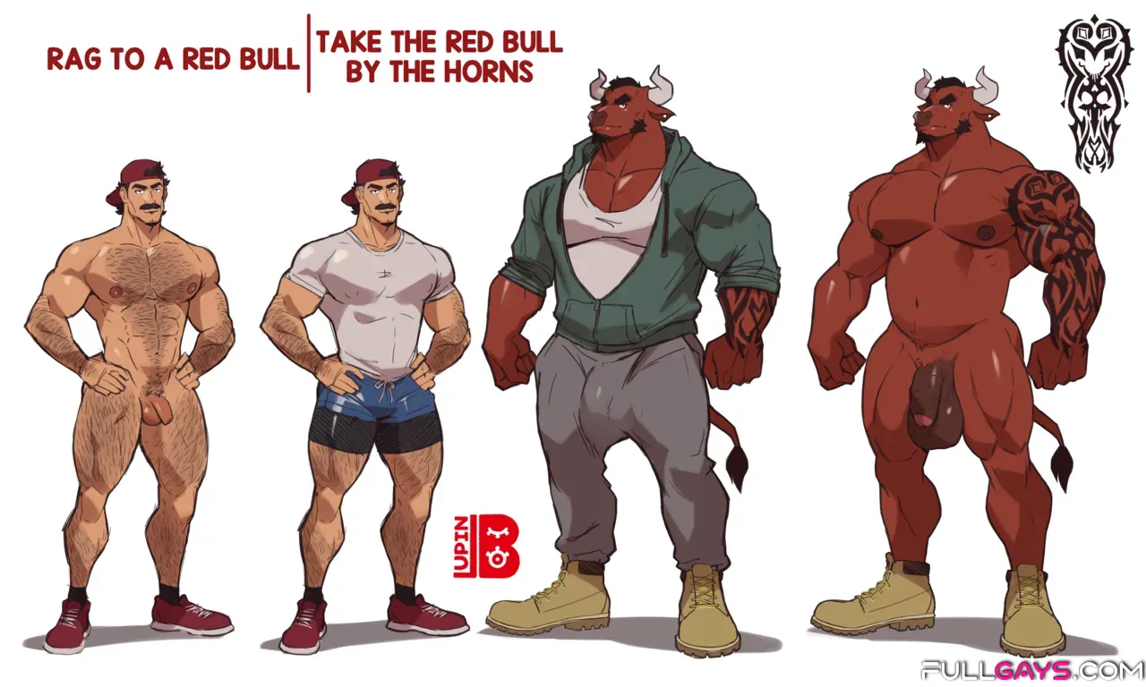 To take the RED BULL by the Horns - Manga Gay Comics