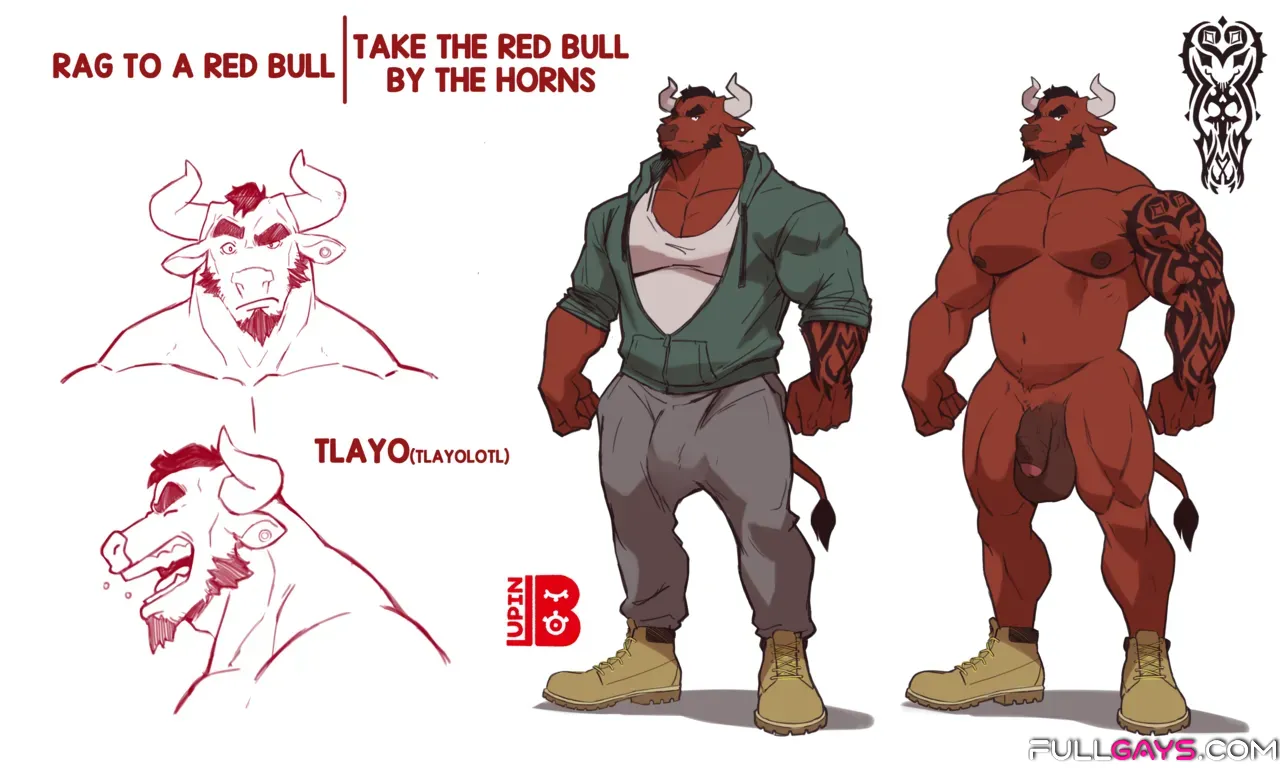 To take the RED BULL by the Horns - Manga Gay Comics